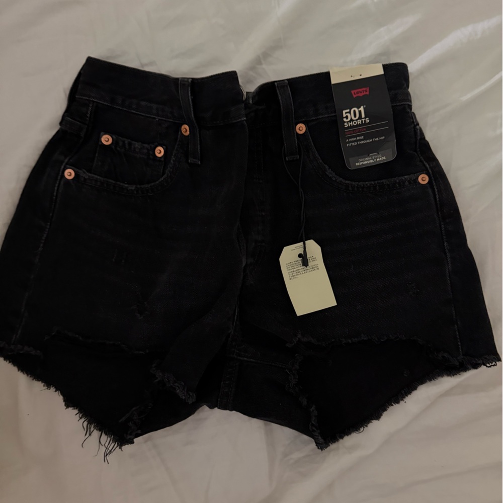 Levi's Women's Dark Jean Shorts